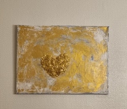 Heart of Gold 40x30cm