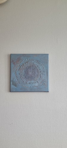 När cirklar bär ett universum 20x20 cm