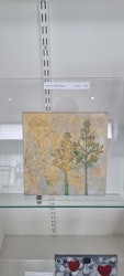 Träd med guld 20x20 cm