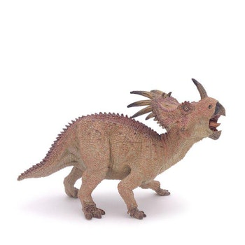 Styracosaurus Rödbrun