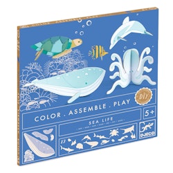 Color Assemble Play Havsdjur