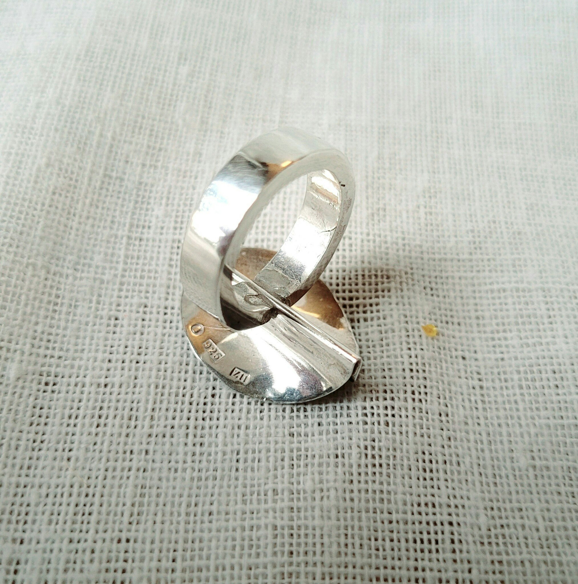 Ring med silvervingar