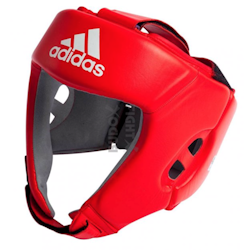 Adidas kamphjelm - rød - Svært god passform.