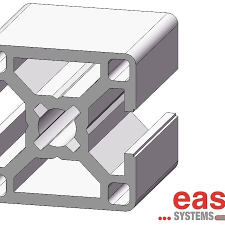 Aluminiumprofil, BSB 30 x 30 2N 180, T-spår 8mm, HL=6m.