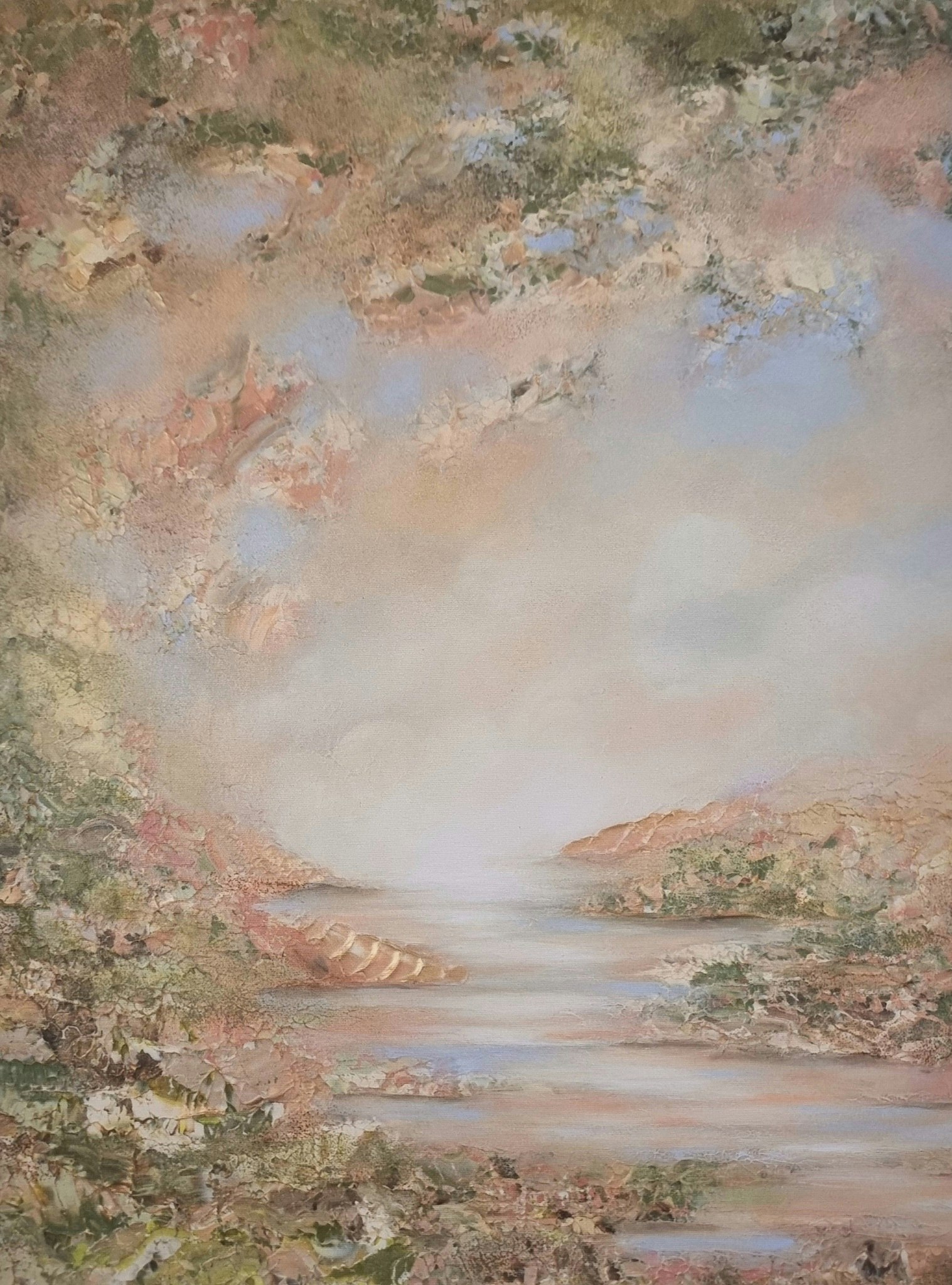 "Aurora I" canvas print