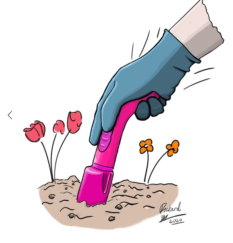 Luckos ergonomisk handspade