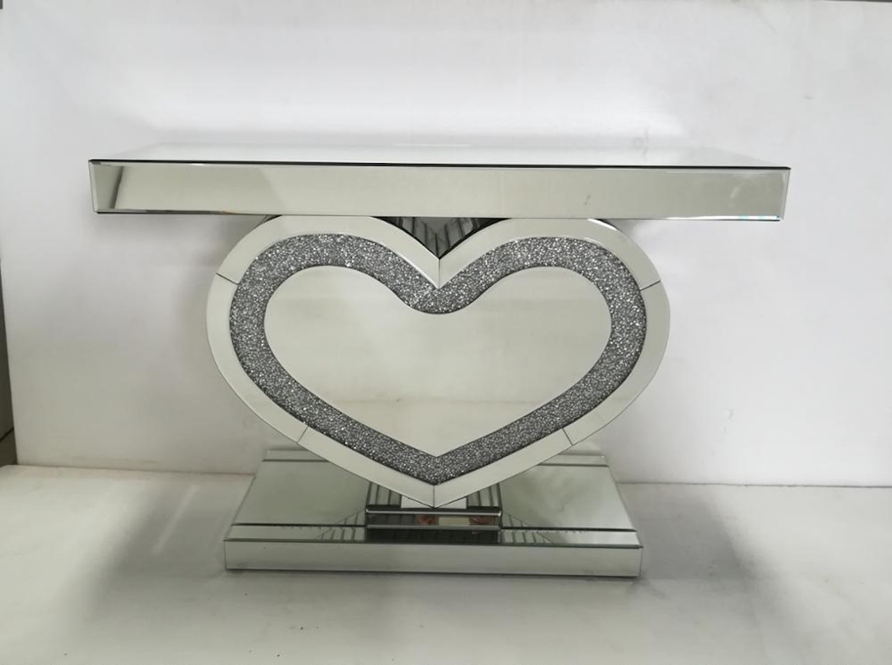 Hjerteformet-Diamant Konsollbord