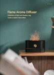 Flamme Aromadiffuser - Luftfukter med LED-lys