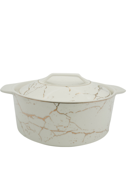 Rund bakeform m/lokk - Soup pot 20cm - Queens Porcelain