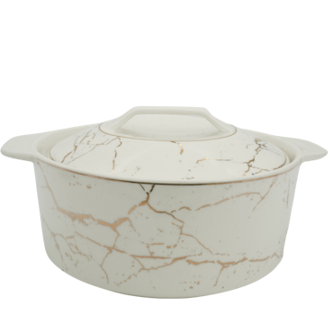 Rund bakeform m/lokk - Soup pot 20cm - Queens Porcelain