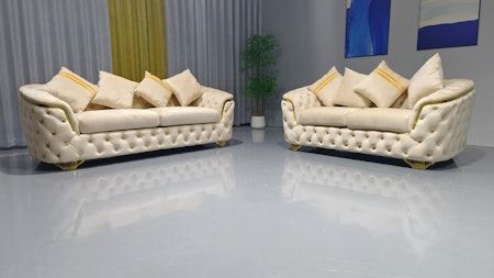 Monaco Sofagruppe 3 + 2 - Beige