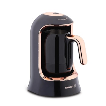Korkmaz A860-09 Kaffemaskin – Svart/Rose/Gull