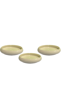 3 x Queens Porcelain tallerken 19cm