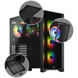 WQHD AMD Gaming Dator med Ryzen 7800X3D och Radeon 7800XT
