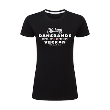 T-Shirt Malung Svart Dam