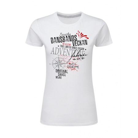T-Shirt Adventure Vit Dam