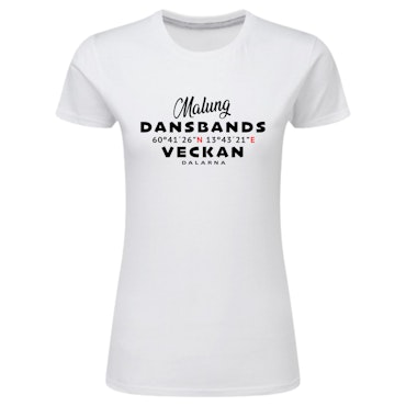 T-Shirt Malung Vit Dam