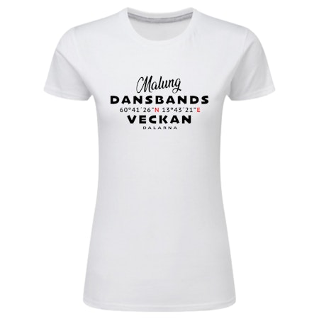 T-Shirt Malung Vit Dam