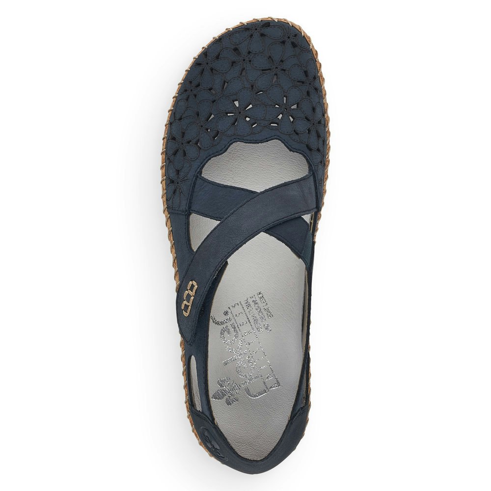 Rieker Marinblå Sandal - Trampolin - Köp skor online och i fysisk butik hos  oss!