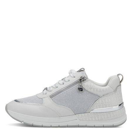 Tamaris Sneakers White/Silver Comb