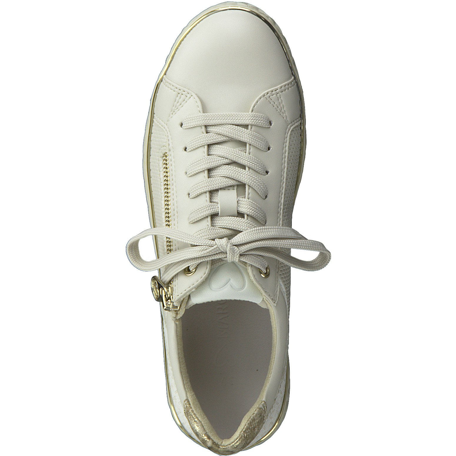 Marco Tozzi Sneakers Cream Comb - Trampolin - Köp skor online och i fysisk  butik hos oss!