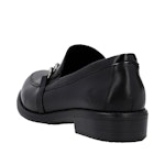 Svarta Loafers Läder Remonte