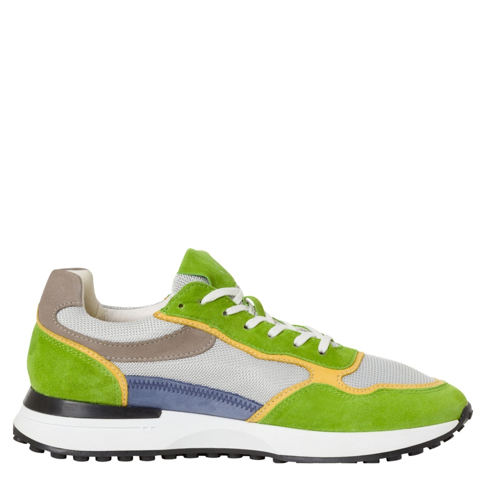 Färgglad Grön/Blå Sneaker