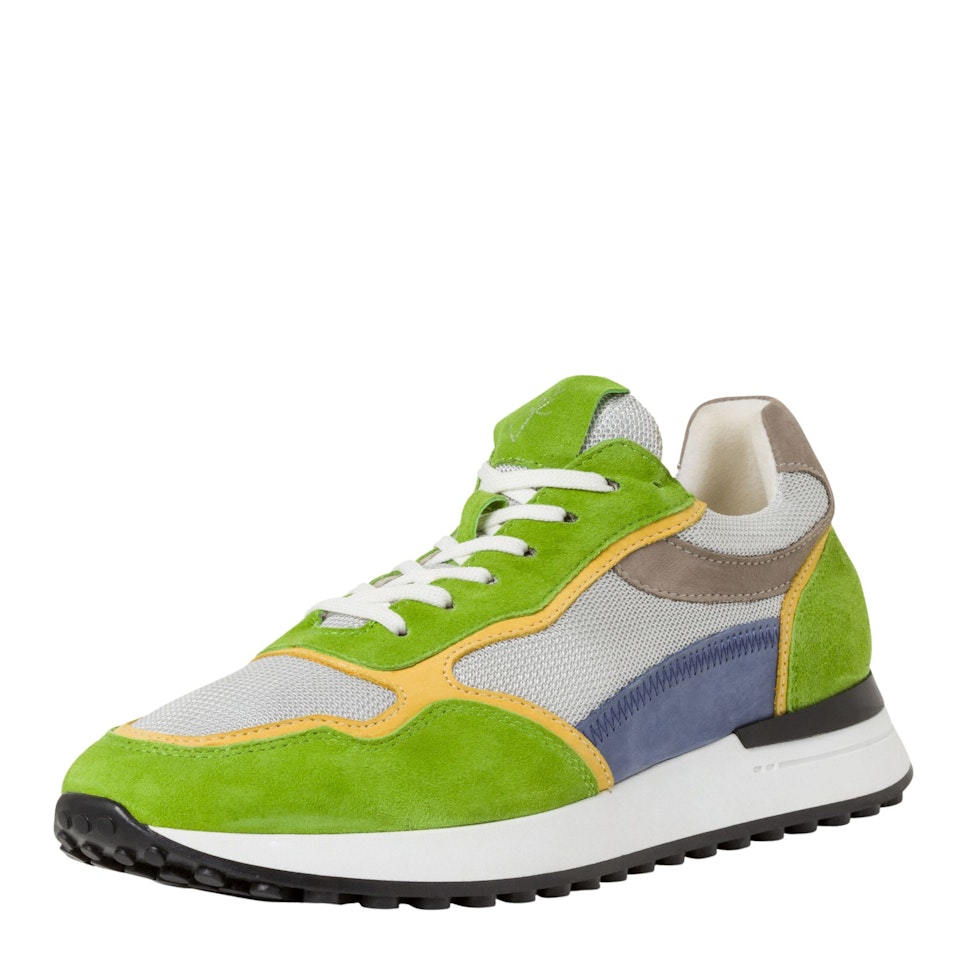 Färgglad Grön/Blå Sneaker