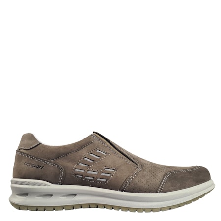 Luftig loafer i nubuck med stötdämpning