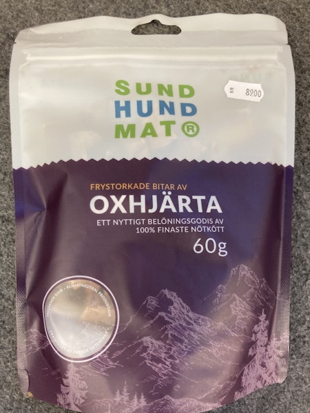 Sund hundmat Oxhjärta