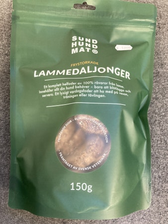 Frystorkade lammedaljonger