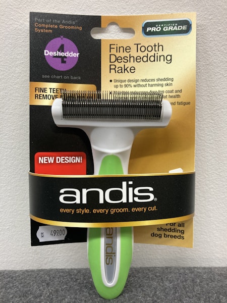 Andis Fine Tooth deShedding rake