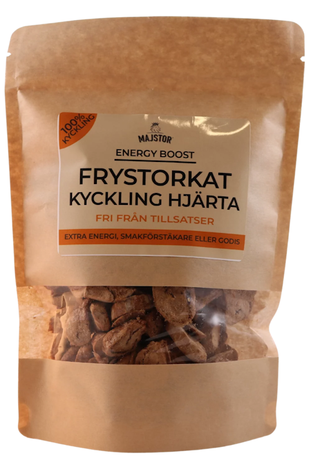 Majstor frystorkat Kycklinghjärta 100g (-30%)