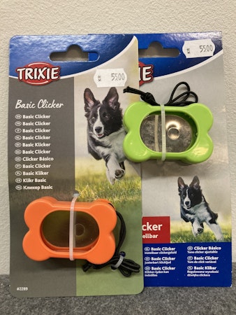 Trixie Klicker hundben/box