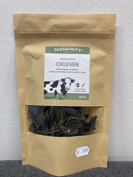 TassaFritt Oxlever 100g (-75%)