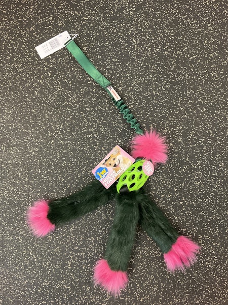 Zoe - Elastisk Hol-ee bläckfiskkampis L fuskpäls Green Edition