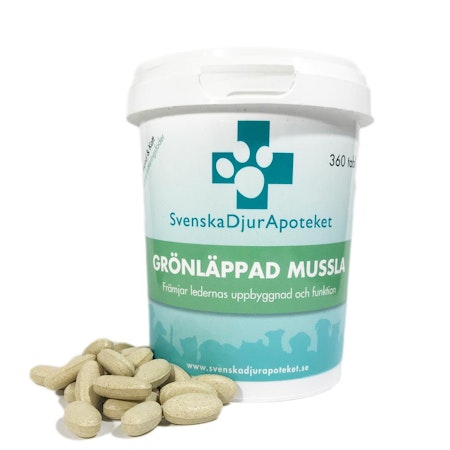 Grönläppad mussla 360 tabl