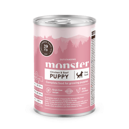 Monster Puppy Chicken & Beef 400g burk