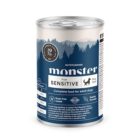 Monster Sensitive Fish 400g burk