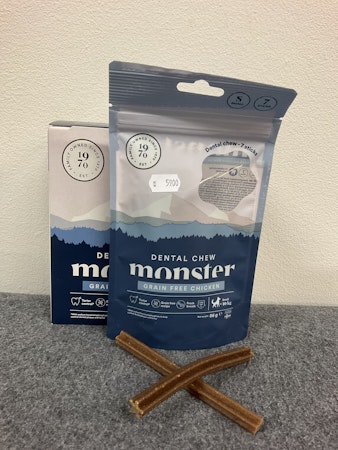 Monster Dental Chew GF Chicken S (Month, 28 st)