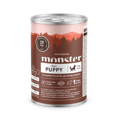 Monster Puppy Beef burk 400g