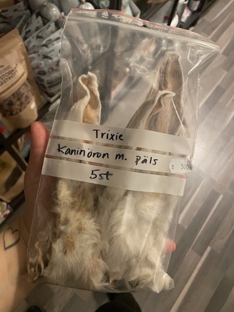 Trixie Kaninöron med päls (5 st)