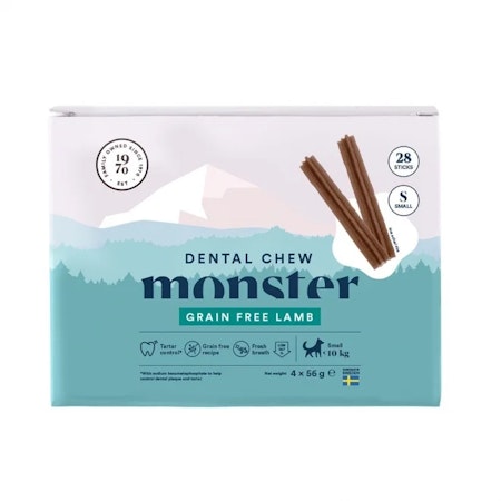 Monster Dental Chew GF Lamb S (Month, 28st)