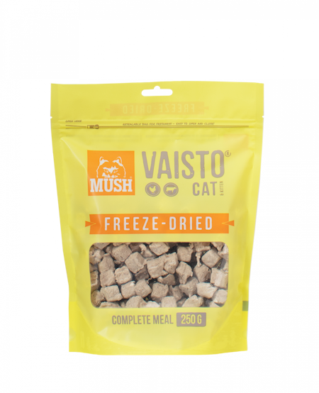 MUSH Vaisto CAT Freeze-dried Gul 250g