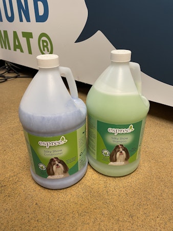 Espree Silky show 3,78l dunkar: Shampoo + balsam (-50%)