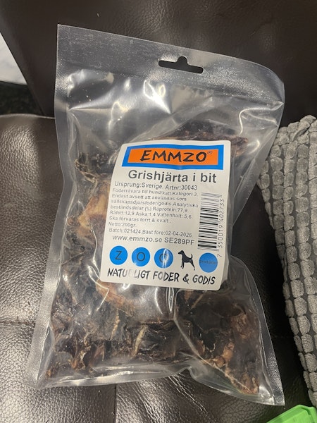 Emmzo Grishjärta i bit 200g