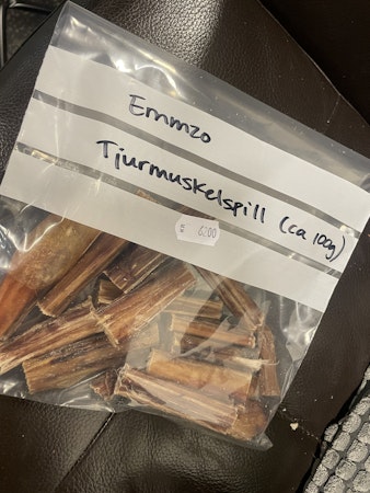 Emmzo Tjurmuskelspill (100g)