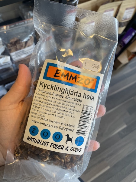 Emmzo Kycklinghjärta (100g) (-20%)