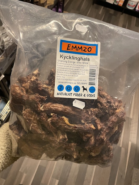 Emmzo Kycklinghalsar 1kg (-15%)