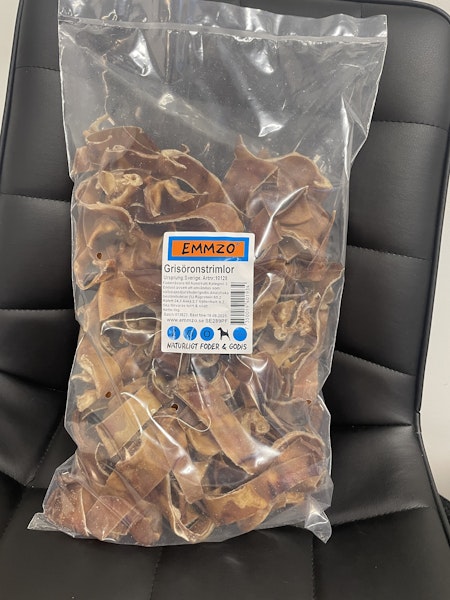 Emmzo Grisöronstrimlor 1kg